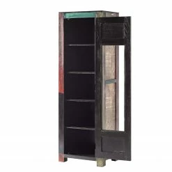 Wolf-Möbel Standvitrine Goa I - Mango teilmassiv - Mango Dunkelbraun -Wohnzimmermöbel boutique en ligne 1000104038 191106 09425300008 DETAILS P000000001000104038