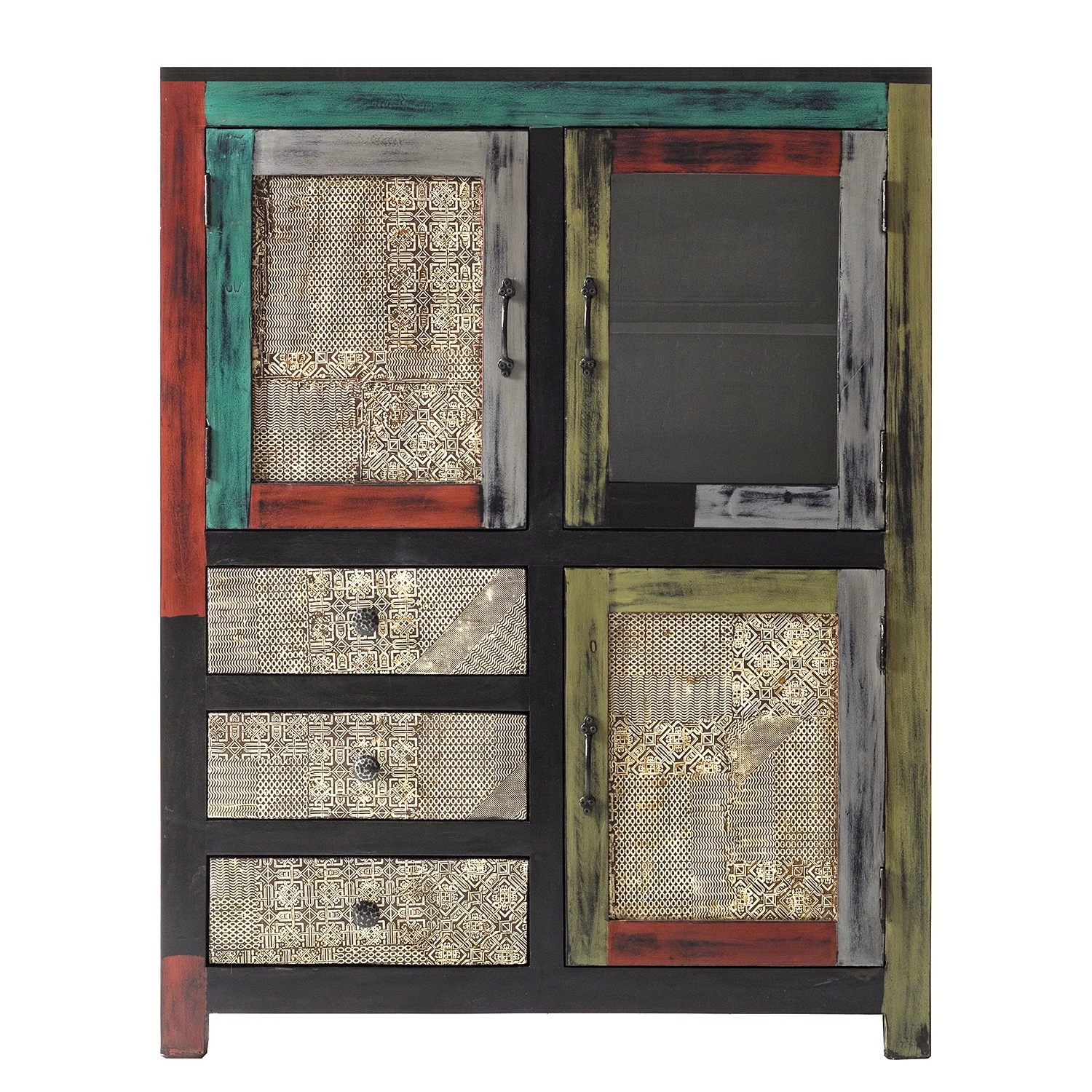 Wolf-Möbel Highboard Goa II - Mango teilmassiv - Mango Dunkelbraun 4 Wolf-Möbel Highboard Goa II - Mango teilmassiv - Mango Dunkelbraun – Bild 4