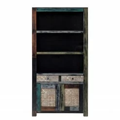 Wolf-Möbel Regal Goa III - Mango teilmassiv - Mango Dunkelbraun -Wohnzimmermöbel boutique en ligne 1000104045 191011 08063500002 DETAILS P000000001000104045