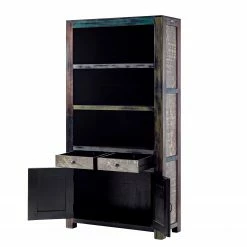 Wolf-Möbel Regal Goa III - Mango teilmassiv - Mango Dunkelbraun -Wohnzimmermöbel boutique en ligne 1000104045 191011 08063500004 DETAILS P000000001000104045