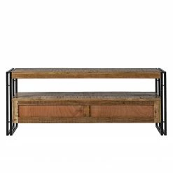 Wolf-Möbel TV-Lowboard Iron - Mango massiv / Eisen 25 Wolf-Möbel TV-Lowboard Iron - Mango massiv / Eisen -Wohnzimmermöbel boutique en ligne 1000104115 190930 13342100038 DETAILS P000000001000104115