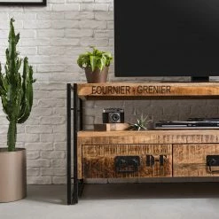 Wolf-Möbel TV-Lowboard Iron - Mango massiv / Eisen 28 Wolf-Möbel TV-Lowboard Iron - Mango massiv / Eisen -Wohnzimmermöbel boutique en ligne 1000104115 200407 07014400010 MOOD DETAILS P000000001000104115 mood