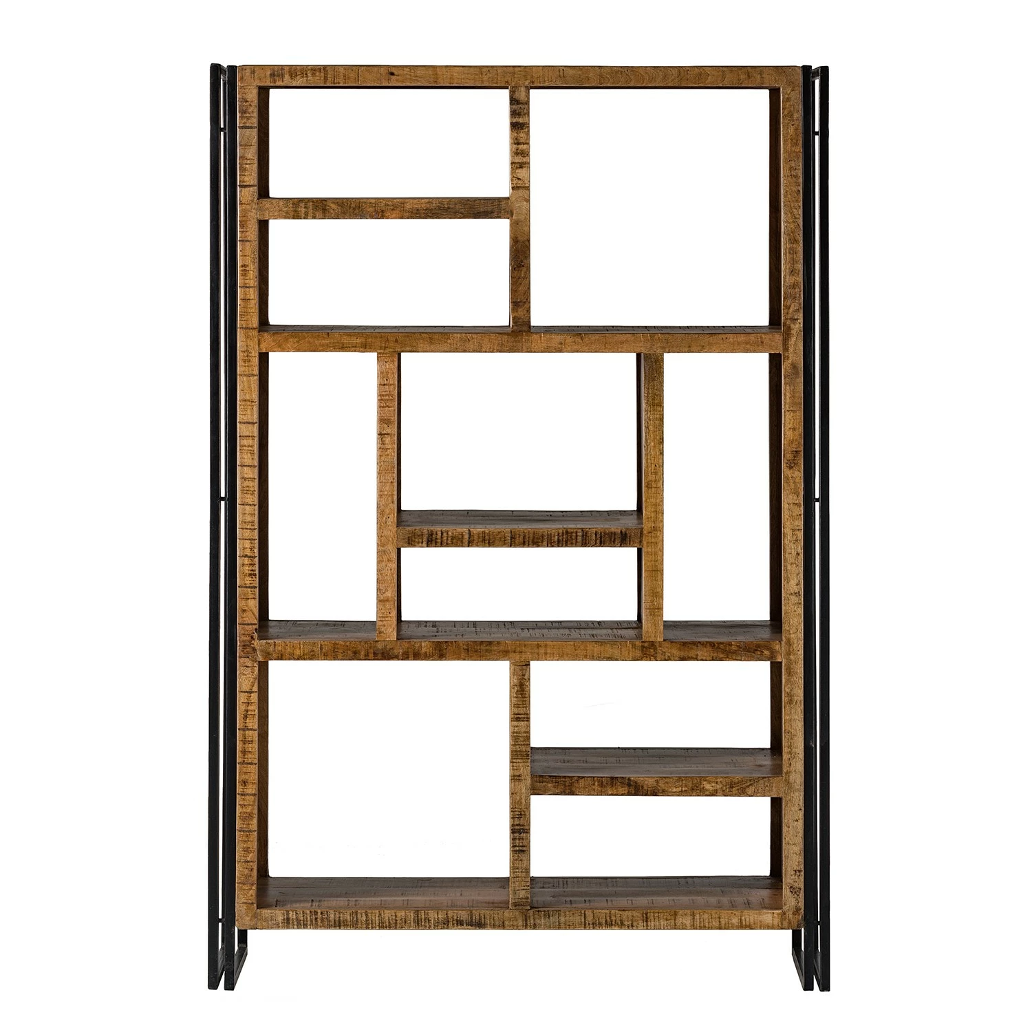 Wolf-Möbel Regal Iron II - Mango massiv / Eisen 4 Wolf-Möbel Regal Iron II - Mango massiv / Eisen – Bild 4