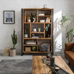 Wolf-Möbel Regal Iron II - Mango massiv / Eisen 13 Wolf-Möbel Regal Iron II - Mango massiv / Eisen -Wohnzimmermöbel boutique en ligne 1000104117 191024 17544600027 MOOD DETAILS P000000001000104117 mood