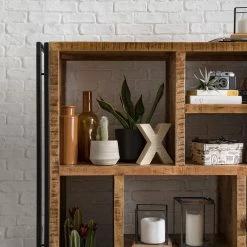 Wolf-Möbel Regal Iron II - Mango massiv / Eisen 16 Wolf-Möbel Regal Iron II - Mango massiv / Eisen -Wohnzimmermöbel boutique en ligne 1000104117 191024 17544600028 MOOD DETAILS P000000001000104117 mood