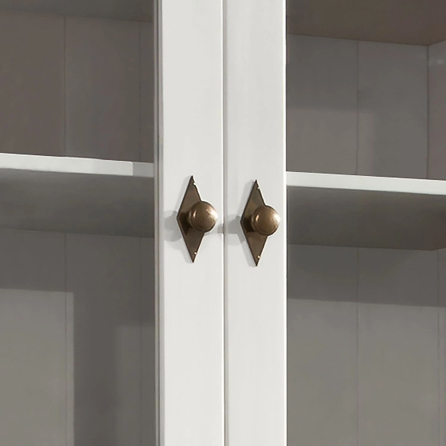 Maison Belfort Vitrine Bergen III - Kiefer massiv - Kiefer Weiß 4 Maison Belfort Vitrine Bergen III - Kiefer massiv - Kiefer Weiß – Bild 4