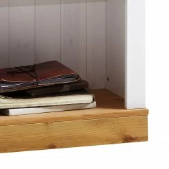 Maison Belfort Regal Bergen III - Kiefer Weiß / Kiefer Laugenfarbig -Wohnzimmermöbel boutique en ligne 1000104441 211122 08321701101 DETAILS P000000001000104441