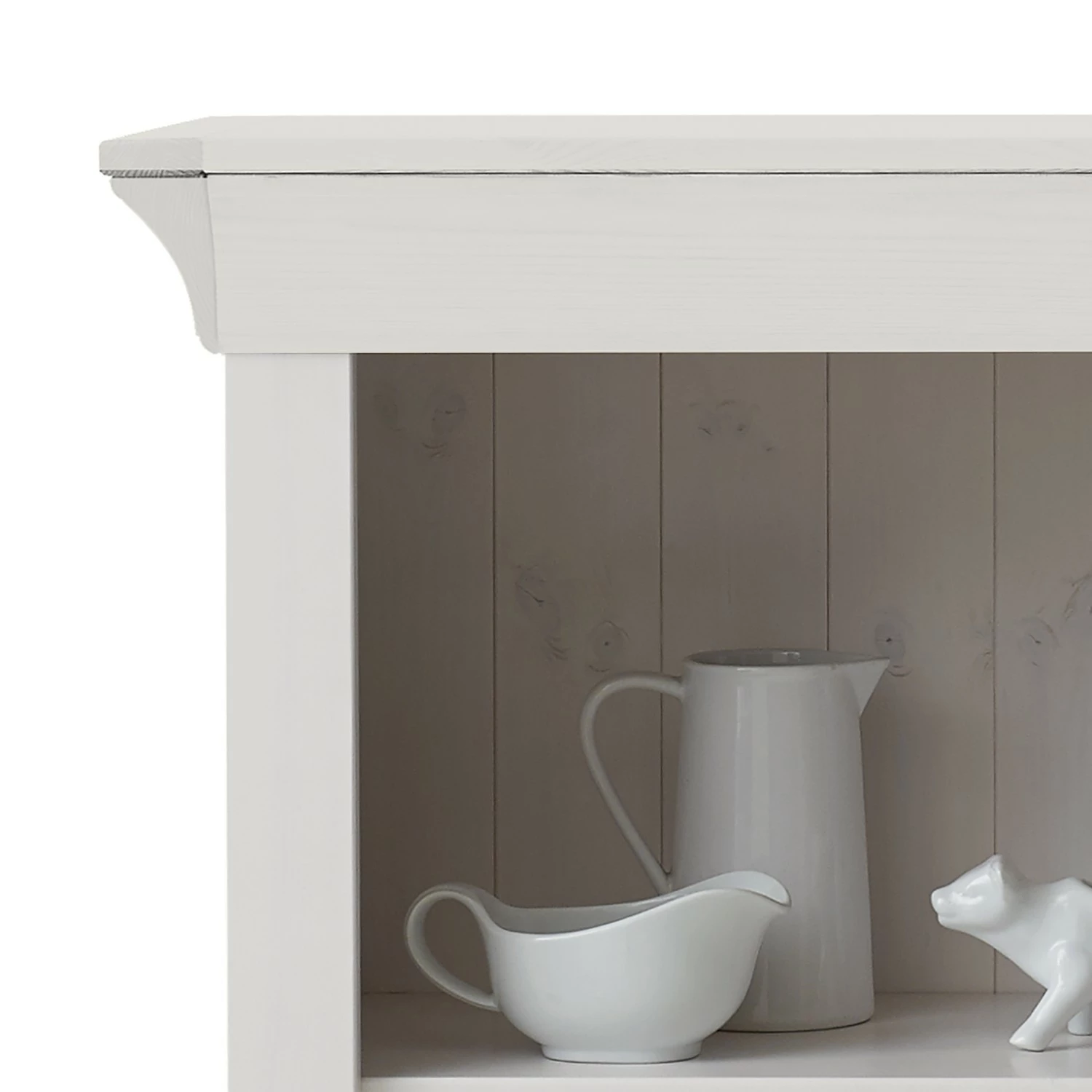 Maison Belfort Regal Bergen III - Kiefer Weiß 2 Maison Belfort Regal Bergen III - Kiefer Weiß – Bild 2