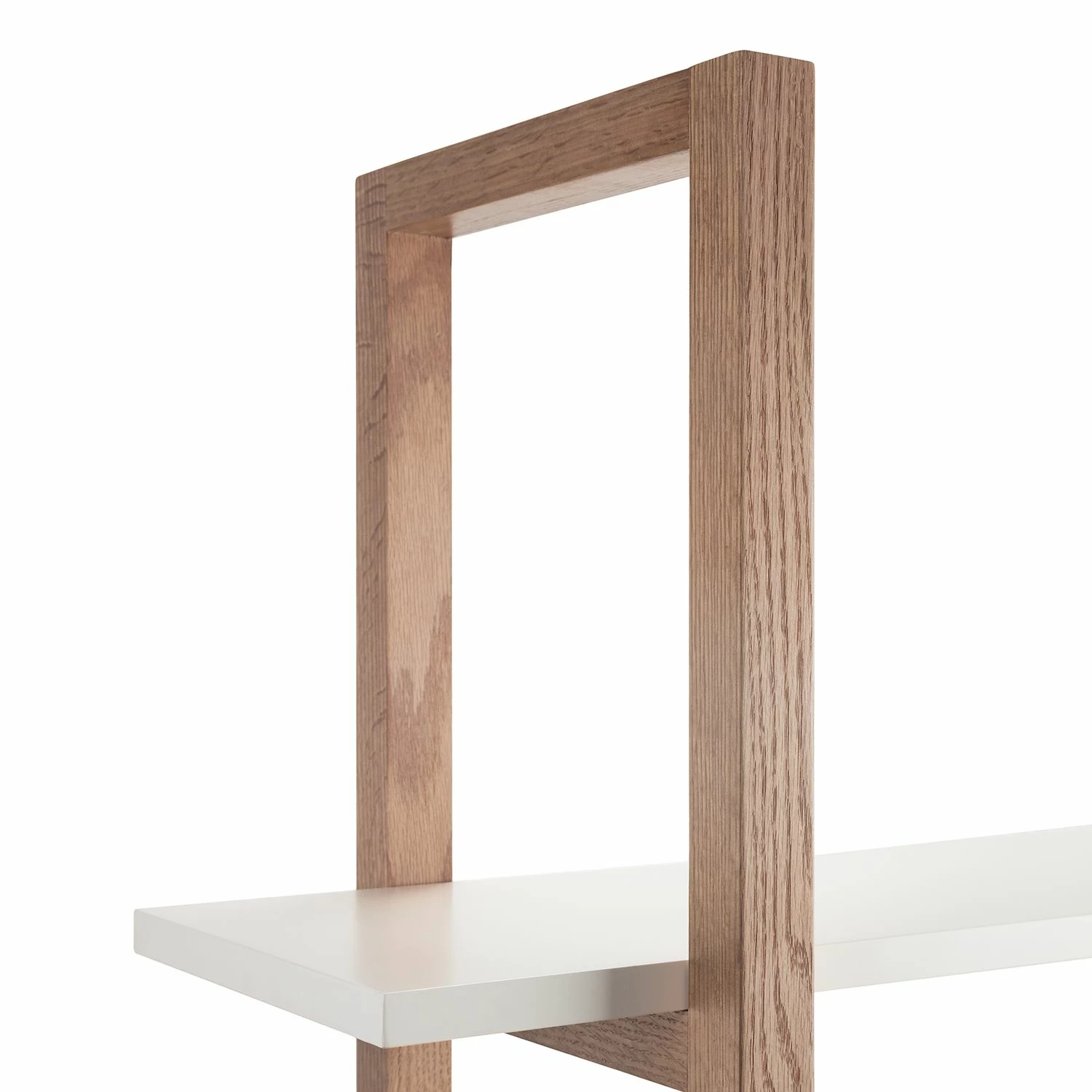 Mørteens Bücherregal Store I - Eiche teilmassiv - Weiß / Eiche 6 Mørteens Bücherregal Store I - Eiche teilmassiv - Weiß / Eiche – Bild 6