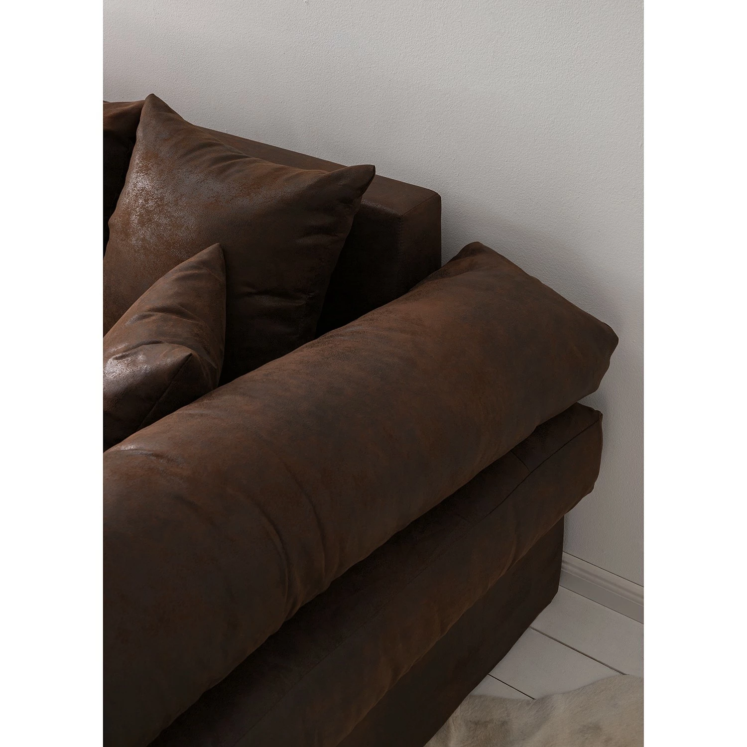 Mooved Bigsofa Naomi IV - Microfaser Goda: Bisonbraun 14 Mooved Bigsofa Naomi IV - Microfaser Goda: Bisonbraun – Bild 14