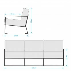 Ars manufacti Sofa Voda II (3-Sitzer) - Schokolade/ Braun -Wohnzimmermöbel boutique en ligne 1000113566 200 GALLERYIMAGES P000000001000113566
