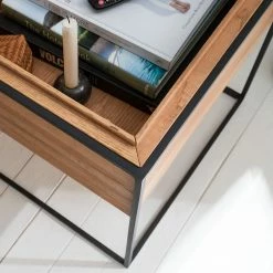 Studio Copenhagen Beistelltisch Cubus I - Eiche Massiv / Metall - Eiche -Wohnzimmermöbel boutique en ligne 1000114081 190417 14473200017 GALLERYIMAGES P000000001000114081