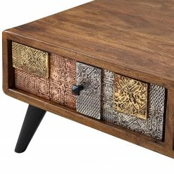 Wolf-Möbel Couchtisch Orient - Akazie massiv / Metall - Mehrfarbig 42 Wolf-Möbel Couchtisch Orient - Akazie massiv / Metall - Mehrfarbig -Wohnzimmermöbel boutique en ligne 1000114111 200512 14062300012 DETAILS P000000001000114111