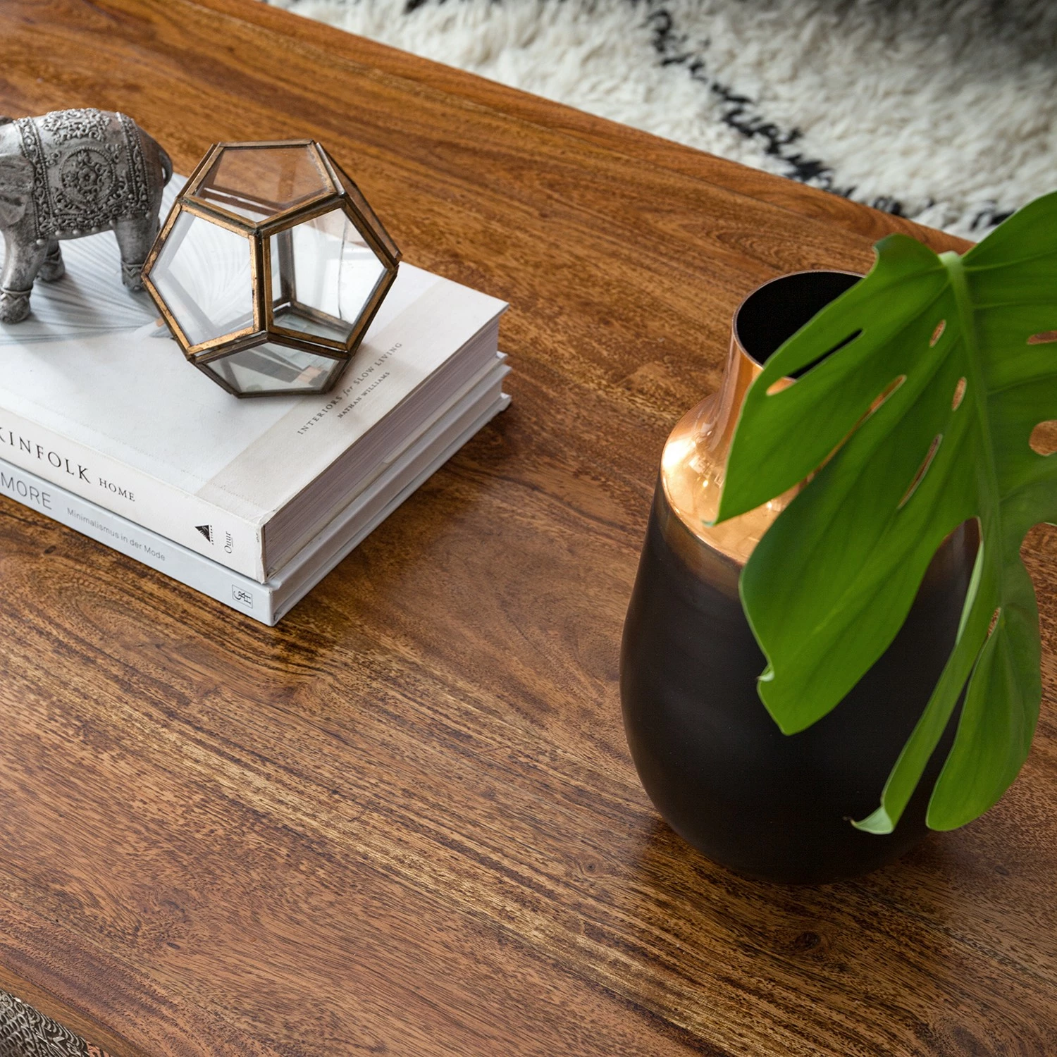 Wolf-Möbel Couchtisch Orient - Akazie massiv / Metall - Mehrfarbig 17 Wolf-Möbel Couchtisch Orient - Akazie massiv / Metall - Mehrfarbig – Bild 17