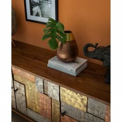 Wolf-Möbel Sideboard Orient - Akazie massiv / Metall - Mehrfarbig 26 Wolf-Möbel Sideboard Orient - Akazie massiv / Metall - Mehrfarbig -Wohnzimmermöbel boutique en ligne 1000114122 200630 10585000011 DETAILS P000000001000114122