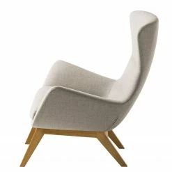 Studio Copenhagen Sessel Hepburn I - Webstoff Milan: Beige - Eiche Dunkel -Wohnzimmermöbel boutique en ligne 1000114773 180716 17435880 GALLERYIMAGES P000000001000114773