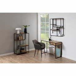 Red Living Regal Coogee I - Eiche Dekor / Schwarz - Höhe: 114 cm 9 Red Living Regal Coogee I - Eiche Dekor / Schwarz - Höhe: 114 cm -Wohnzimmermöbel boutique en ligne 1000114867 220215 021 MOOD DETAILS P000000001000114867 mood