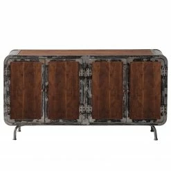 Ars manufacti Sideboard Wharton II - Akazie teilmassiv / Stahl -Wohnzimmermöbel boutique en ligne 1000114890 200402 18281700107 DETAILS P000000001000114890