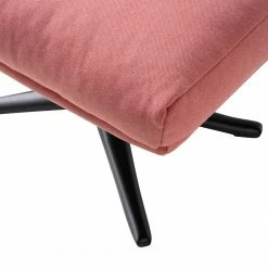 Studio Copenhagen Polsterhocker Garbo III - Webstoff - Webstoff Osta: Koralle - Schwarz -Wohnzimmermöbel boutique en ligne 1000116270 180926 181030718 GALLERYIMAGES P000000001000116270