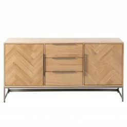 Ars manufacti Sideboard Dharai - Echtholzfurnier / Metall - Eiche / Silber 19 Ars manufacti Sideboard Dharai - Echtholzfurnier / Metall - Eiche / Silber -Wohnzimmermöbel boutique en ligne 1000117155 180702 13320602 GALLERYIMAGES P000000001000117155