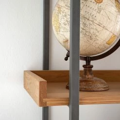 Ars manufacti Bücherregal Dharai I - Echtholzfurnier / Metall - Eiche / Silber 18 Ars manufacti Bücherregal Dharai I - Echtholzfurnier / Metall - Eiche / Silber -Wohnzimmermöbel boutique en ligne 1000117164 180827 07154917 GALLERYIMAGES P000000001000117164