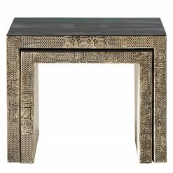 Wolf-Möbel Beistelltisch Goa III (2er-Set) - Mango teilmassiv -Wohnzimmermöbel boutique en ligne 1000117605 191031 11340600043 DETAILS P000000001000117605