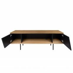 Temahome TV-Lowboard Dixie - Walnuss / Schwarz -Wohnzimmermöbel boutique en ligne 1000117675 201016 13244400243 DETAILS P000000001000117675