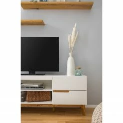 Mørteens TV-Lowboard Tenabo - Matt Weiß / Asteiche 23 Mørteens TV-Lowboard Tenabo - Matt Weiß / Asteiche -Wohnzimmermöbel boutique en ligne 1000118957 200715 06262600004 DETAILS P000000001000118957