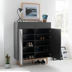 Mørteens Schuhkommode Lindholm II - Grau -Wohnzimmermöbel boutique en ligne 1000119255 190214 13124400002 GALLERYIMAGES P000000001000119255
