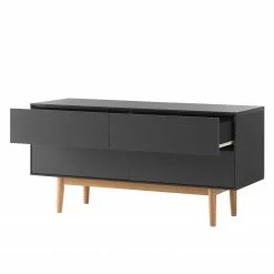 Mørteens Sideboard Lindholm V - Eiche teilmassiv - Grau / Eiche -Wohnzimmermöbel boutique en ligne 1000119258 190206 08381800012 GALLERYIMAGES P000000001000119258