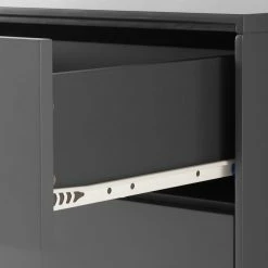 Mørteens Sideboard Lindholm V - Eiche teilmassiv - Grau / Eiche -Wohnzimmermöbel boutique en ligne 1000119258 190206 08381800015 GALLERYIMAGES P000000001000119258