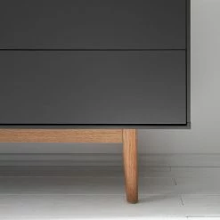 Mørteens Sideboard Lindholm V - Eiche teilmassiv - Grau / Eiche -Wohnzimmermöbel boutique en ligne 1000119258 190214 13124700016 GALLERYIMAGES P000000001000119258