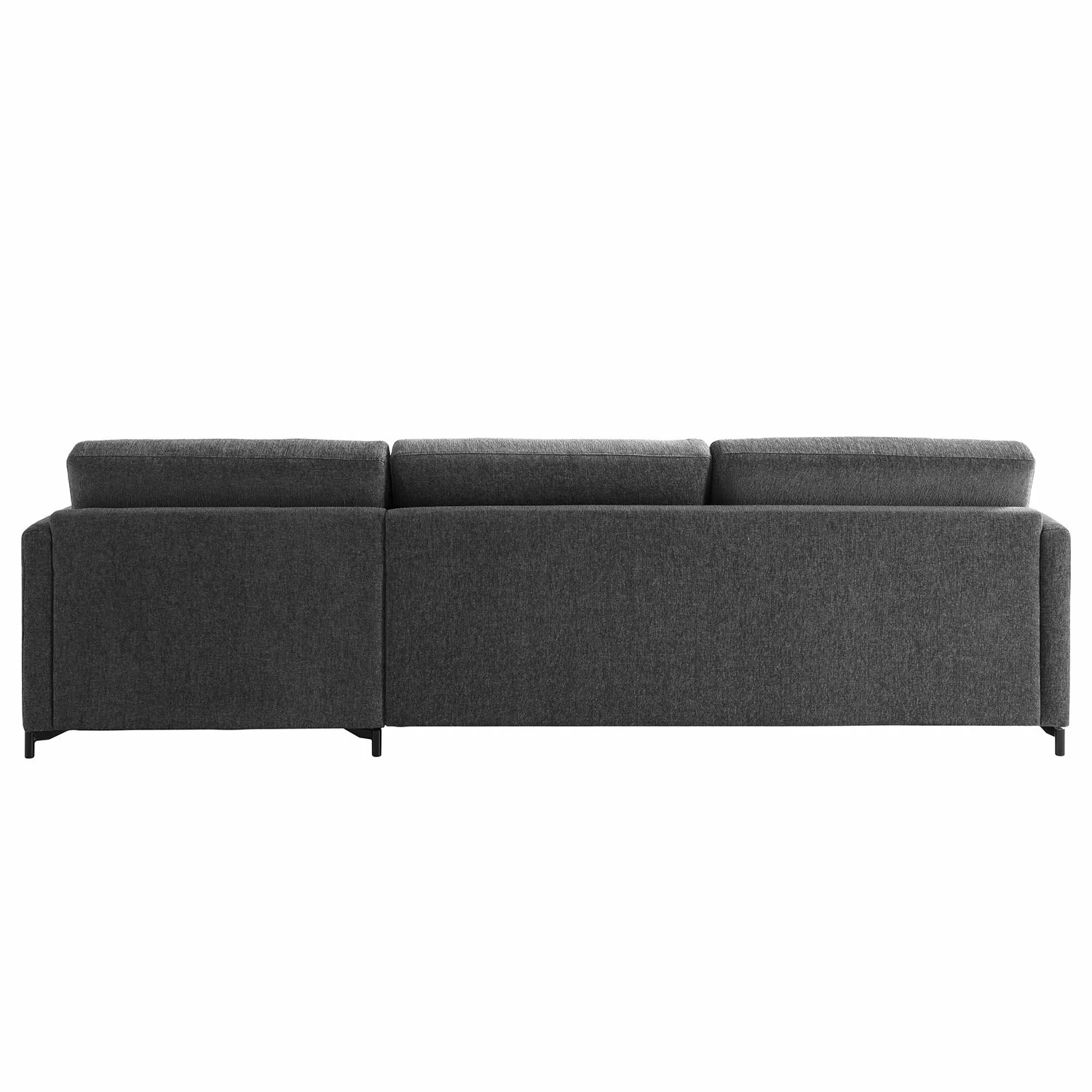 Fredriks Ecksofa Cipo I - Schwarz meliert - Longchair davorstehend rechts 6 Fredriks Ecksofa Cipo I - Schwarz meliert - Longchair davorstehend rechts – Bild 6