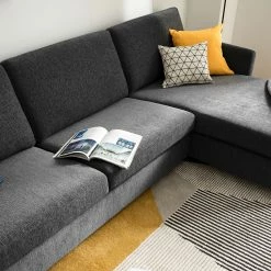 Fredriks Ecksofa Cipo I - Schwarz meliert - Longchair davorstehend rechts 22 Fredriks Ecksofa Cipo I - Schwarz meliert - Longchair davorstehend rechts -Wohnzimmermöbel boutique en ligne 1000119803 080 GALLERYIMAGES P000000001000119803