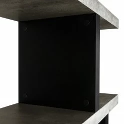 Temahome Regal Detroit - Beton Dekor / Schwarz - Höhe: 172 cm -Wohnzimmermöbel boutique en ligne 1000119829 201016 13245900250 DETAILS P000000001000119829