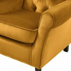 Maison Belfort Ohrensessel Luro Samt - Honig -Wohnzimmermöbel boutique en ligne 1000122215 190712 10052600050 DETAILS P000000001000122215
