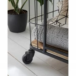 Ars manufacti Regal Namber II - Mango massiv / Metall - Mango / Schwarz -Wohnzimmermöbel boutique en ligne 1000122518 210129 15182300003 DETAILS P000000001000122518