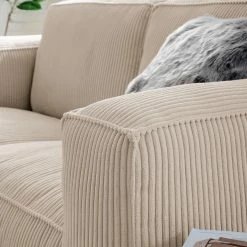 Ars Natura 2-Sitzer Sofa LORALAI - Cordstoff Lola: Creme 30 Ars Natura 2-Sitzer Sofa LORALAI - Cordstoff Lola: Creme -Wohnzimmermöbel boutique en ligne 1000123345 180928 15261043 GALLERYIMAGES P000000001000123345
