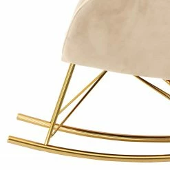 Jack & Alice Schaukelsessel Skamby - Samt - Creme -Wohnzimmermöbel boutique en ligne 1000123363 181219 09580500008 GALLERYIMAGES P000000001000123363