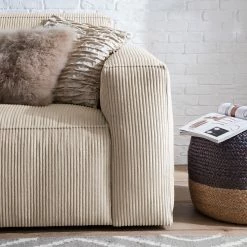 Ars Natura Polstergarnitur 3-2 LORALAI - Cordstoff Lola: Creme -Wohnzimmermöbel boutique en ligne 1000123418 180928 152638137 GALLERYIMAGES P000000001000123418