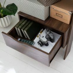 Mørteens Regal Gjora - Gummibaum teilmassiv - Walnuss -Wohnzimmermöbel boutique en ligne 1000123440 190321 17262400004 GALLERYIMAGES P000000001000123440