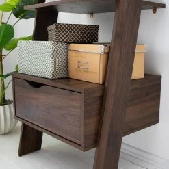 Mørteens Regal Gjora - Gummibaum teilmassiv - Walnuss -Wohnzimmermöbel boutique en ligne 1000123440 190321 17262400005 GALLERYIMAGES P000000001000123440