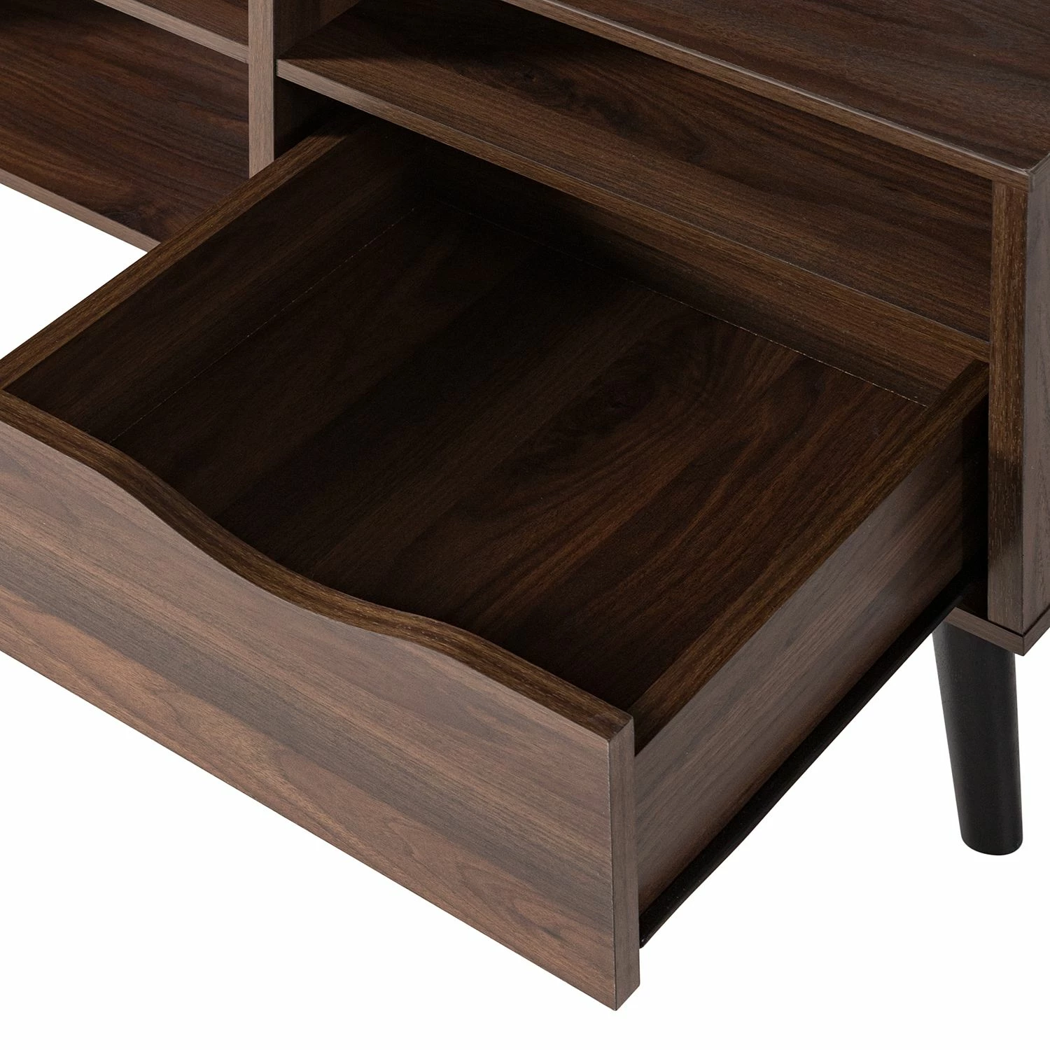 Mørteens TV-Lowboard Gjora I - Gummibaum teilmassiv - Walnuss 8 Mørteens TV-Lowboard Gjora I - Gummibaum teilmassiv - Walnuss – Bild 8