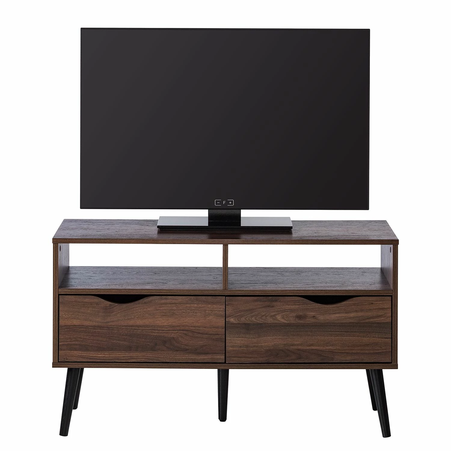 Mørteens TV-Lowboard Gjora II - Gummibaum teilmassiv - Walnuss 4 Mørteens TV-Lowboard Gjora II - Gummibaum teilmassiv - Walnuss – Bild 4