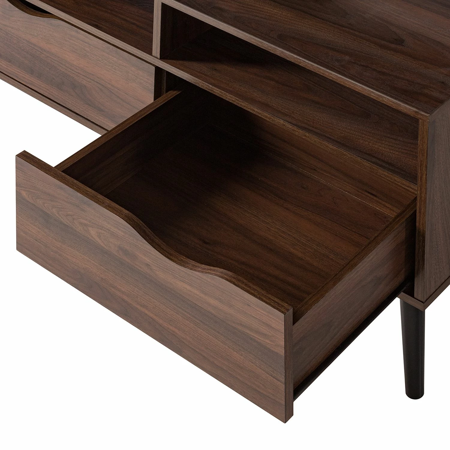 Mørteens TV-Lowboard Gjora II - Gummibaum teilmassiv - Walnuss 9 Mørteens TV-Lowboard Gjora II - Gummibaum teilmassiv - Walnuss – Bild 9