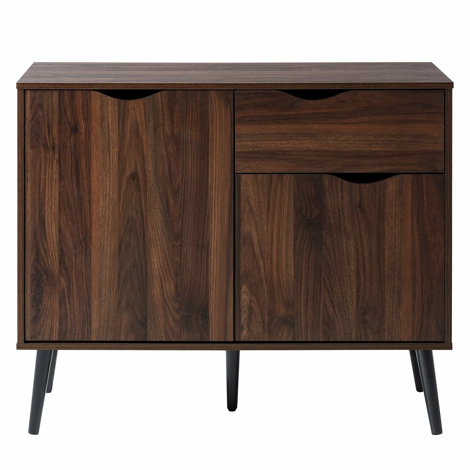 Mørteens Kommode Gjora I - Gummibaum teilmassiv - Walnuss 4 Mørteens Kommode Gjora I - Gummibaum teilmassiv - Walnuss – Bild 4