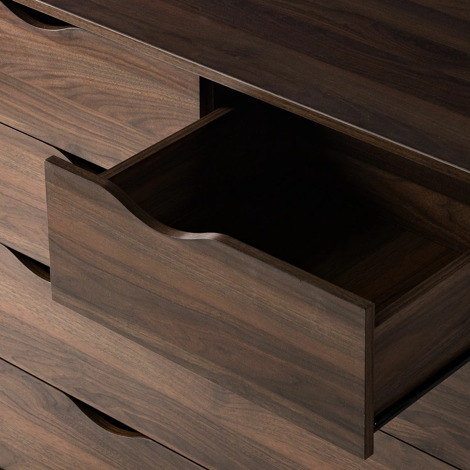 Mørteens Kommode Gjora II - Gummibaum teilmassiv - Walnuss 10 Mørteens Kommode Gjora II - Gummibaum teilmassiv - Walnuss – Bild 10