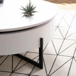 Fredriks Couchtisch Meldal - Metall - Matt Weiß / Schwarz 27 Fredriks Couchtisch Meldal - Metall - Matt Weiß / Schwarz -Wohnzimmermöbel boutique en ligne 1000123769 190222 13045800003 GALLERYIMAGES P000000001000123769