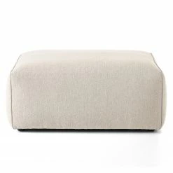 Studio Copenhagen Polsterhocker HUDSON - Webstoff Saia: Beige -Wohnzimmermöbel boutique en ligne 1000123835 190916 13150900004 DETAILS P000000001000123835