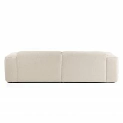 Studio Copenhagen Ecksofa HUDSON 1,5-Sitzer mit Longchair - Webstoff Saia: Beige - Longchair davorstehend links -Wohnzimmermöbel boutique en ligne 1000123836 190916 13150900019 DETAILS P000000001000123836 1